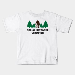 Social Distance Champion Kids T-Shirt